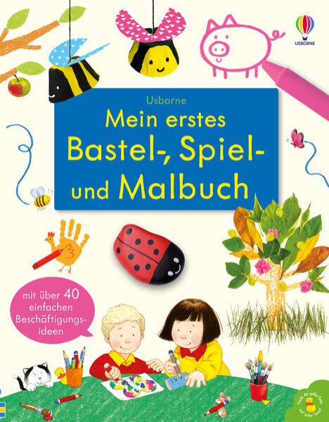 Bild zu Mein erstes Bastel-, Spiel- und Malbuch