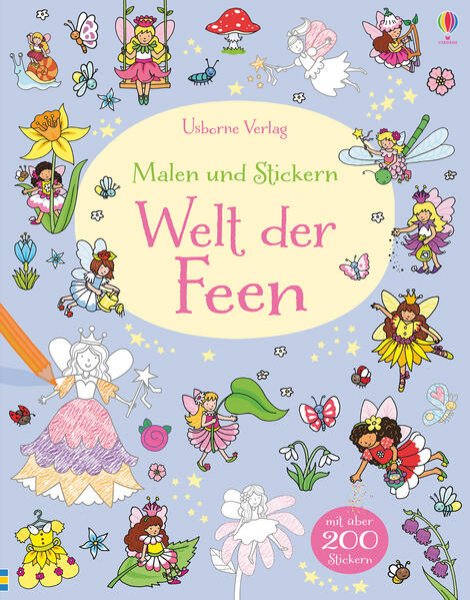 Bild zu Malen und Stickern: Welt der Feen