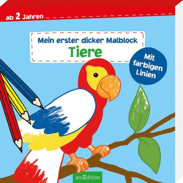 Bild zu Mein erster dicker Malblock - Tiere