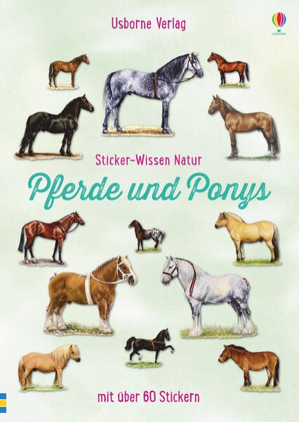 Bild zu Sticker-Wissen Natur: Pferde und Ponys