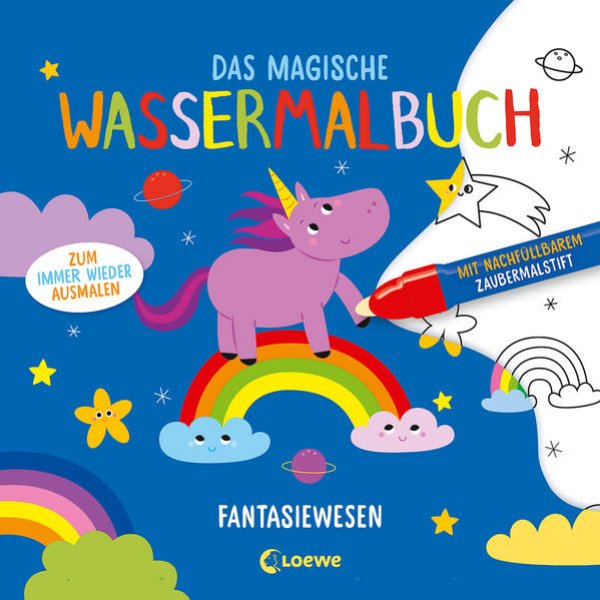 Bild zu Das magische Wassermalbuch - Fantasiewesen