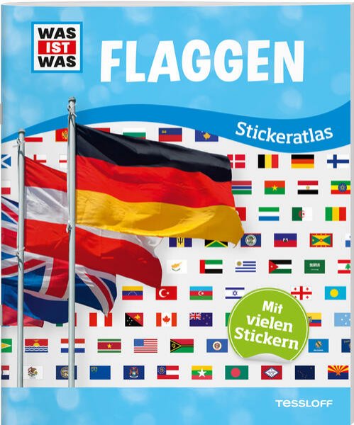 Bild zu WAS IST WAS Sticker-Atlas Flaggen