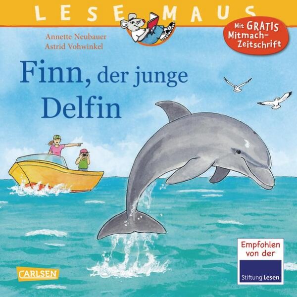 Bild zu LESEMAUS 127: Finn, der junge Delfin