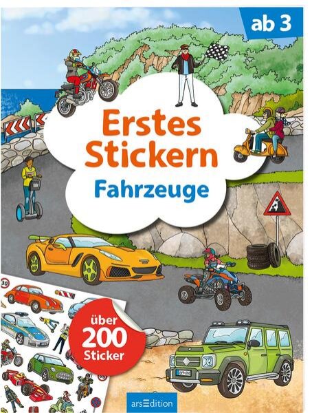 Bild zu Erstes Stickern - Fahrzeuge