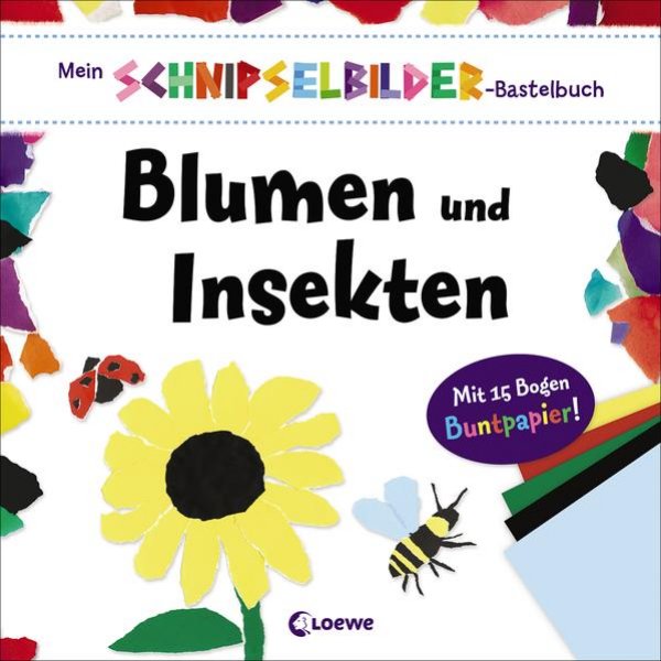 Bild zu Mein Schnipselbilder-Bastelbuch - Blumen und Insekten