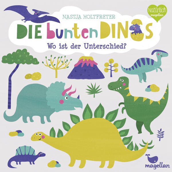 Bild zu Die bunten Dinos - Wo ist der Unterschied?