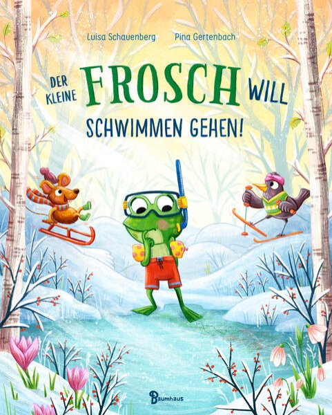 Bild zu Der kleine Frosch will schwimmen gehen!