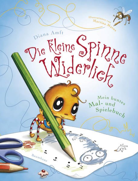 Bild zu Die kleine Spinne Widerlich - Mein buntes Mal- und Spielebuch