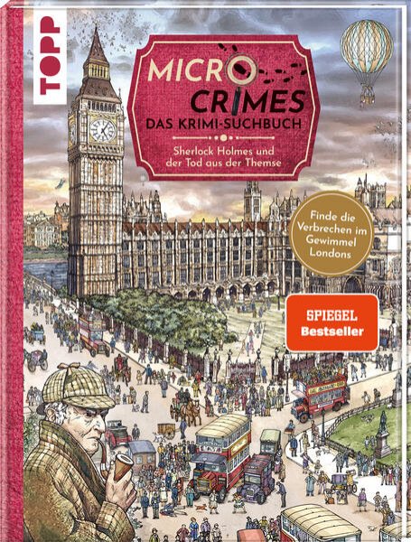 Bild zu Micro Crimes. Das Krimi-Suchbuch. Sherlock Holmes und der Tod aus der Themse