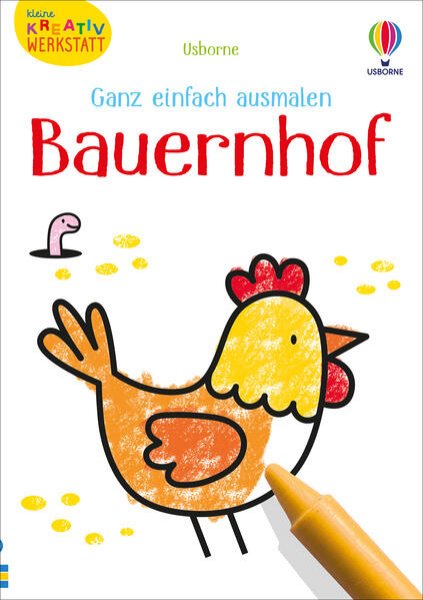 Bild zu Kleine Kreativ-Werkstatt - Ganz einfach ausmalen: Bauernhof