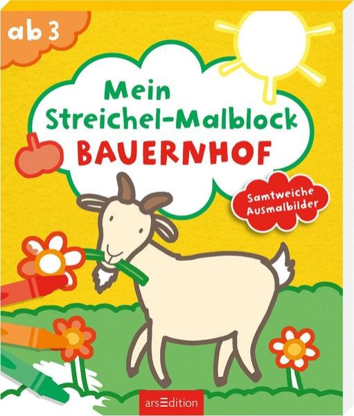 Bild zu Mein Streichel-Malblock - Bauernhof