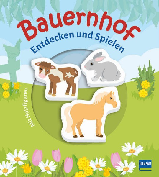 Bild zu Bauernhof (Pappbilderbuch + 3 Holzfiguren)