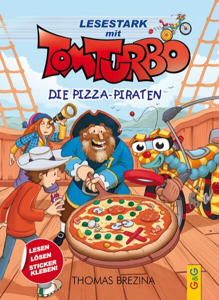 Bild zu Tom Turbo - Lesestark - Die Pizza-Piraten