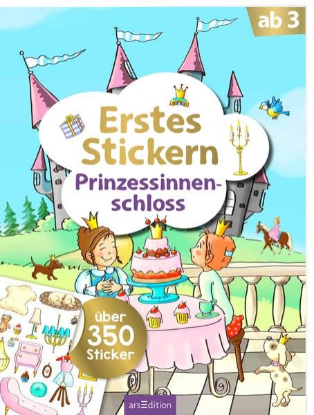 Bild zu Erstes Stickern - Prinzessinnenschloss