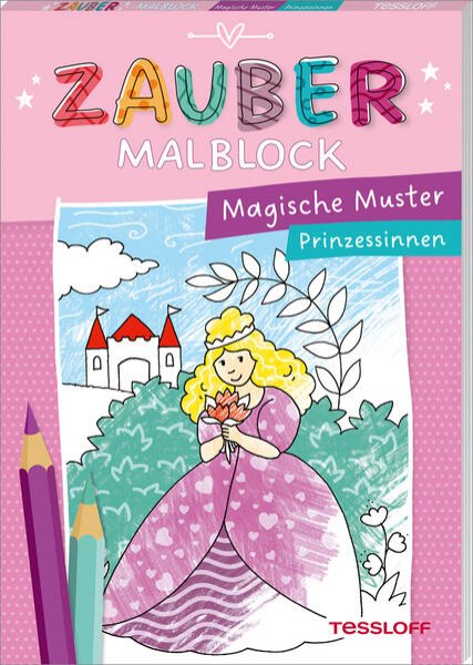 Bild zu Zaubermalblock. Magische Muster. Prinzessinnen