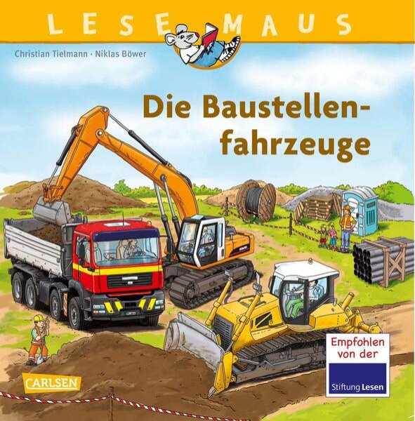 Bild zu LESEMAUS 157: Die Baustellenfahrzeuge