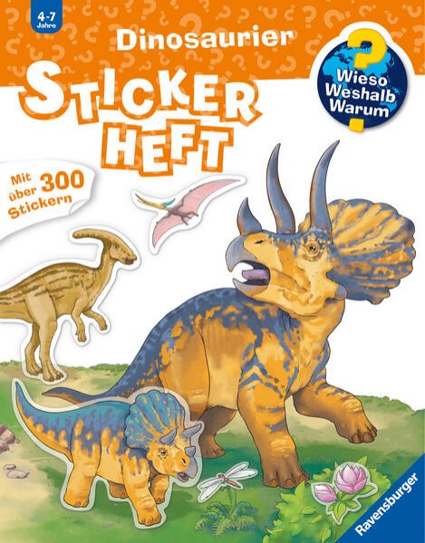 Bild zu Wieso? Weshalb? Warum? Stickerheft: Dinosaurier