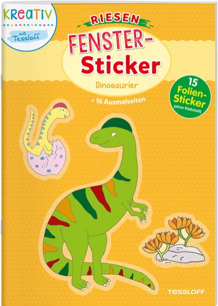 Bild zu Riesen Fenster-Sticker Dinosaurier