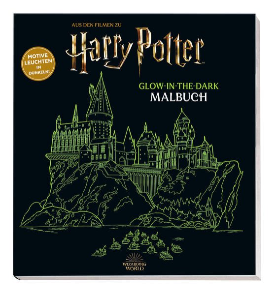 Bild zu Aus den Filmen zu Harry Potter: Glow-in-the-Dark Malbuch