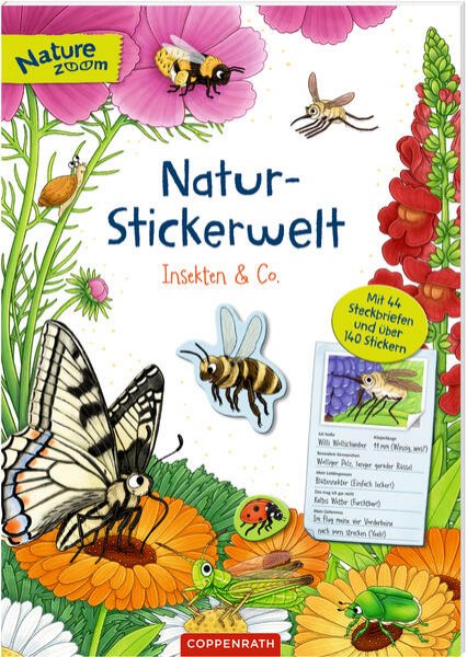 Bild zu Natur-Stickerwelt - Insekten & Co