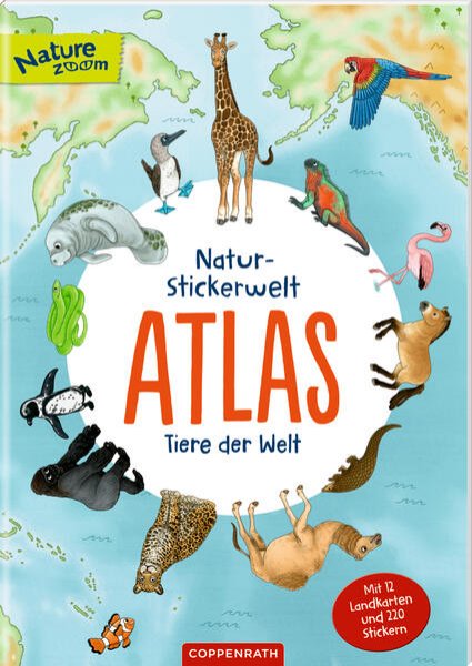 Bild zu Natur-Stickerwelt - Atlas - Tiere der Welt