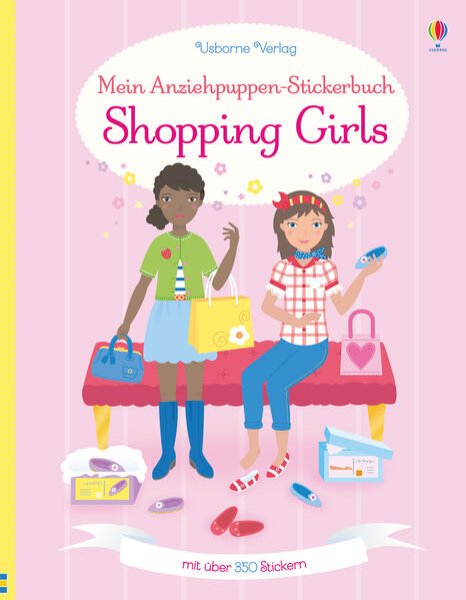 Bild zu Mein Anziehpuppen-Stickerbuch: Shopping Girls