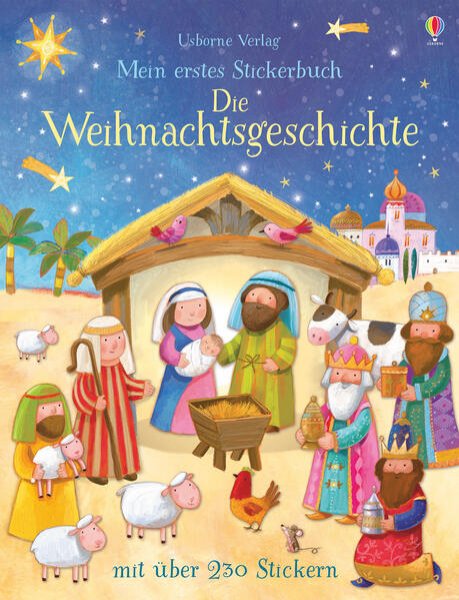 Bild zu Mein erstes Stickerbuch: Die Weihnachtsgeschichte