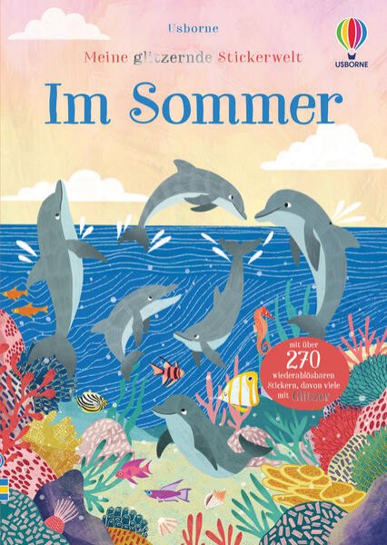 Bild zu Meine glitzernde Stickerwelt: Im Sommer