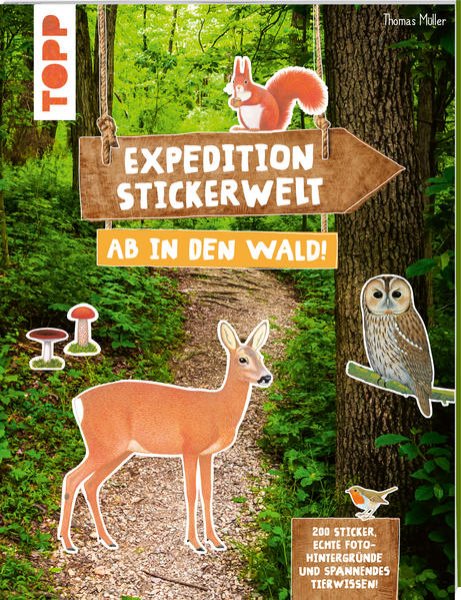 Bild zu Expedition Stickerwelt - Ab in den Wald!