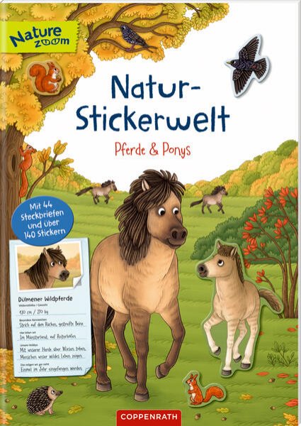 Bild zu Natur-Stickerwelt - Pferde und Ponys