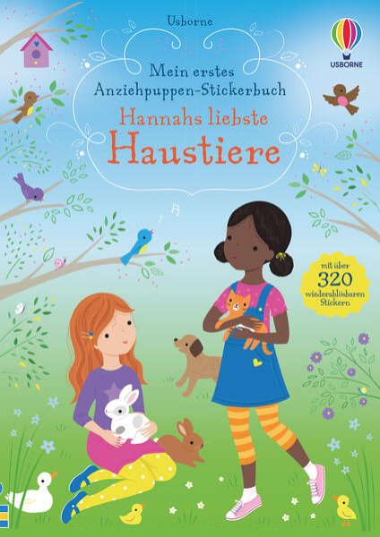 Bild zu Mein erstes Anziehpuppen-Stickerbuch: Hannahs liebste Haustiere