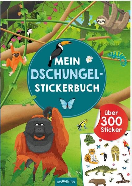 Bild zu Mein Dschungel-Stickerbuch