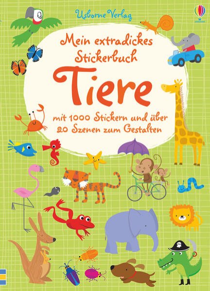 Bild zu Mein extradickes Stickerbuch: Tiere