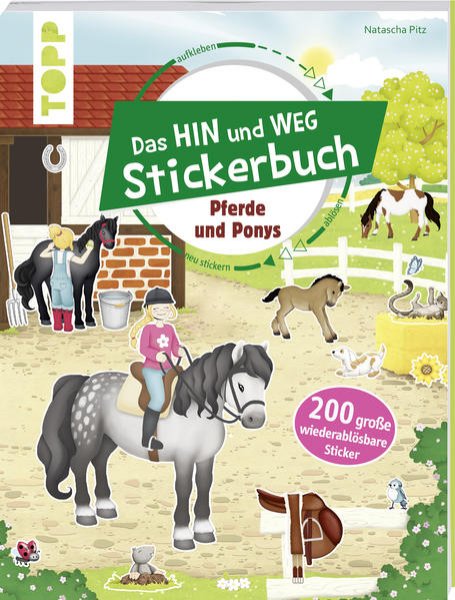 Bild zu Das Hin-und-weg-Stickerbuch. Pferde und Ponys