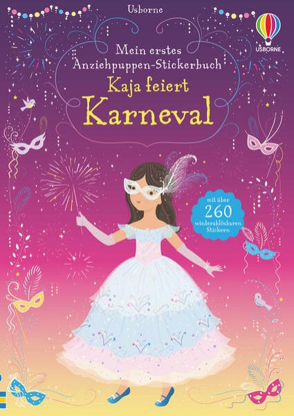 Bild zu Mein erstes Anziehpuppen-Stickerbuch: Kaja feiert Karneval