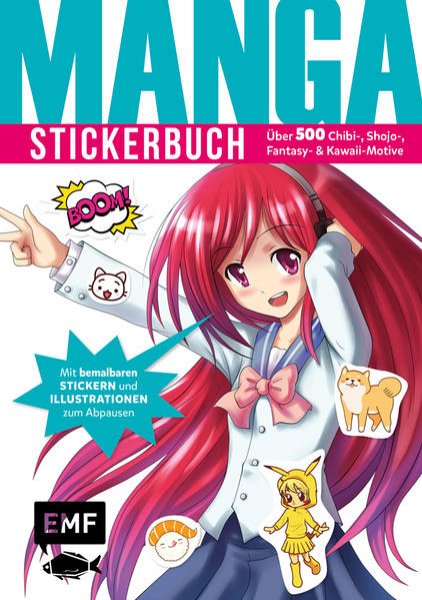 Bild zu Manga Stickerbuch