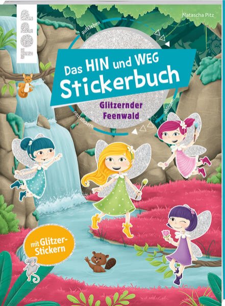 Bild zu Das Hin-und-weg-Stickerbuch. Glitzernder Feenwald