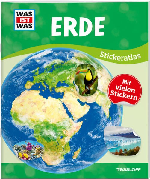 Bild zu WAS IST WAS Sticker-Atlas Erde