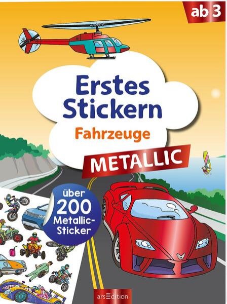 Bild zu Erstes Stickern Metallic - Fahrzeuge