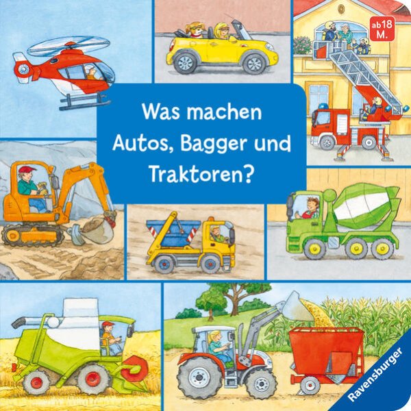 Bild zu Was machen Autos, Bagger und Traktoren?