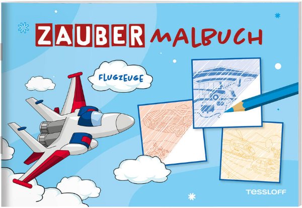 Bild zu Zaubermalbuch. Flugzeuge