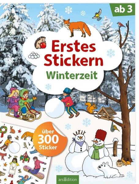 Bild zu Erstes Stickern - Winterzeit