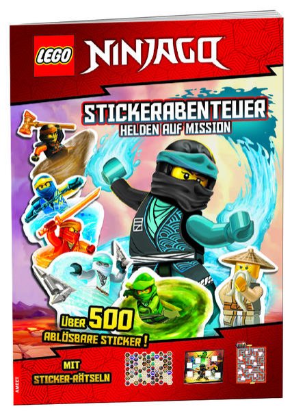 Bild zu LEGO® NINJAGO® - Stickerabenteuer - Helden auf Mission