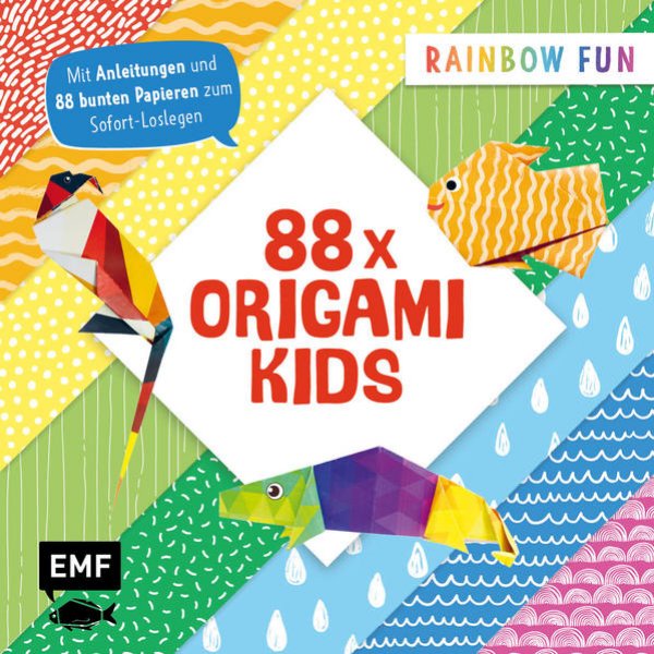 Bild zu 88 x Origami Kids - Rainbow Fun