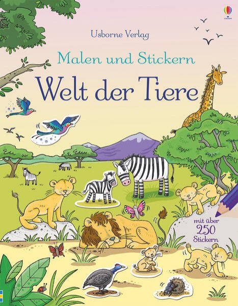 Bild zu Malen und Stickern: Welt der Tiere