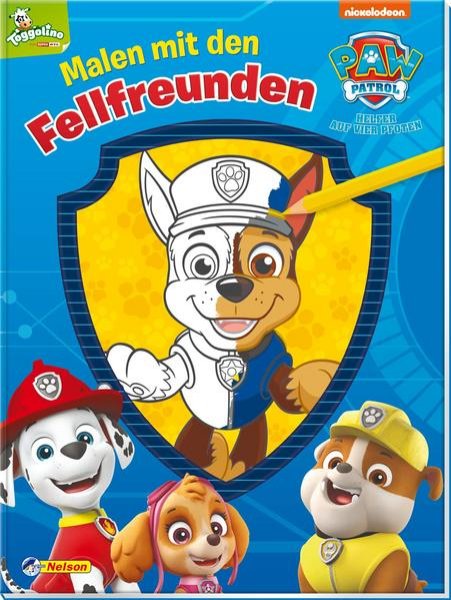 Bild zu PAW Patrol: Malen mit den Fellfreunden