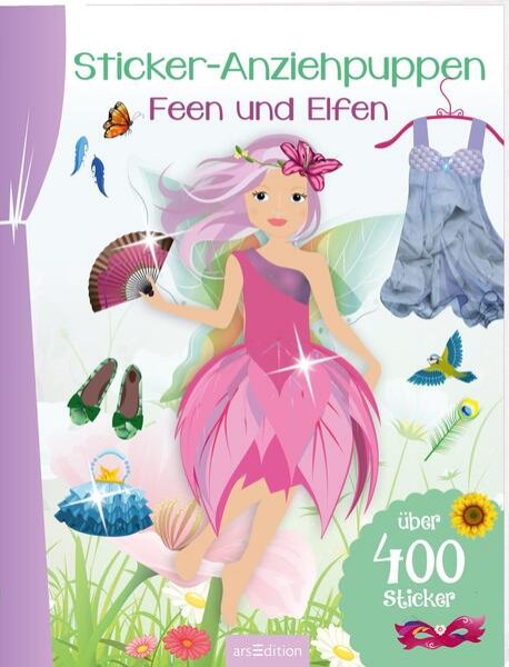 Bild zu Sticker-Anziehpuppen - Feen und Elfen