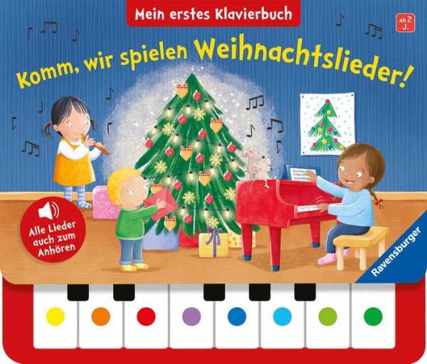 Bild zu Komm, wir spielen Weihnachtslieder! Mein erstes Klavierbuch