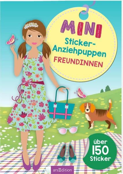 Bild zu Mini-Sticker-Anziehpuppen - Freundinnen