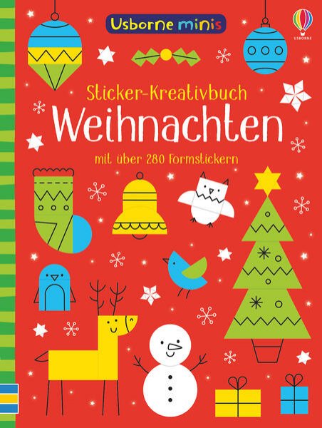 Bild zu Usborne Minis - Sticker-Kreativbuch: Weihnachten